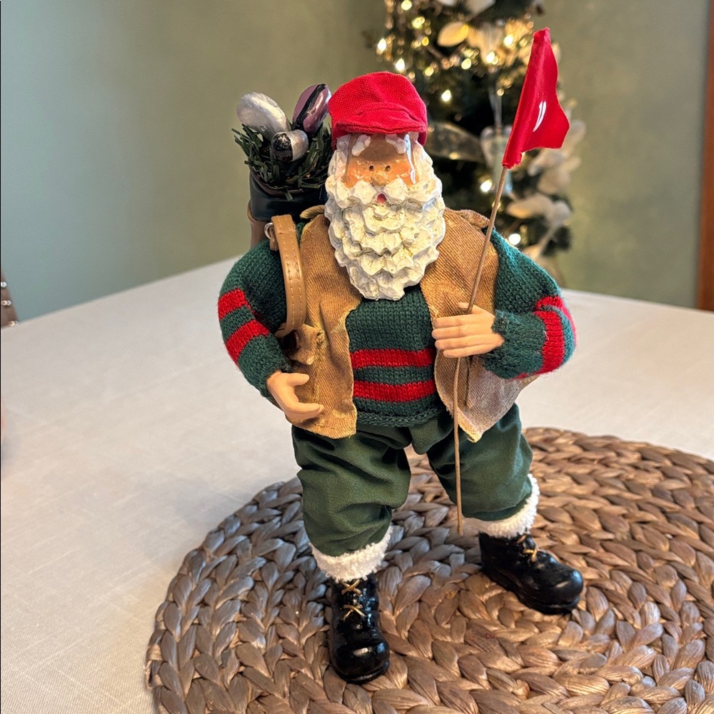 18 Hole Golf Vintage Santa